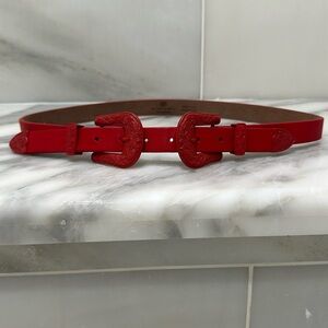 B-Low the Belt Bri Bri Double Buckle Leather belt